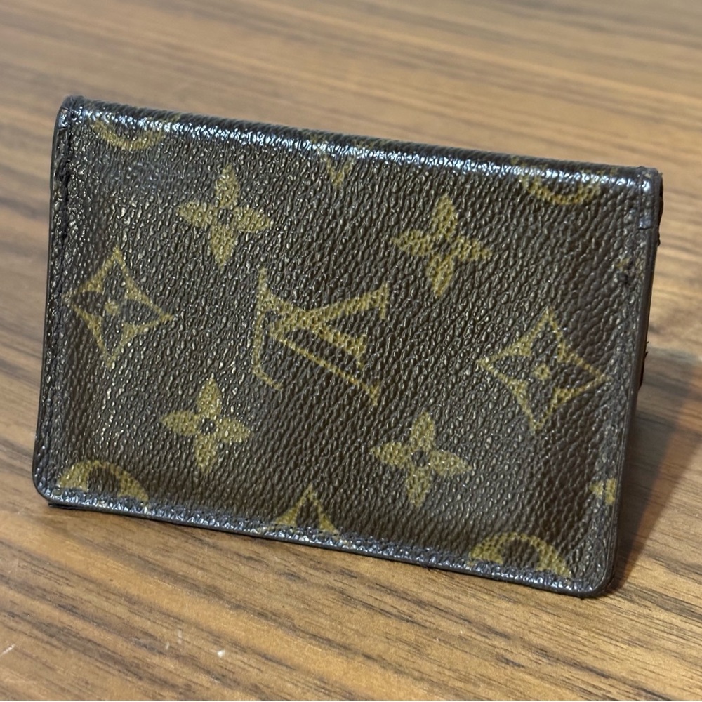 LOUIS VUITTON Monogram Card Case